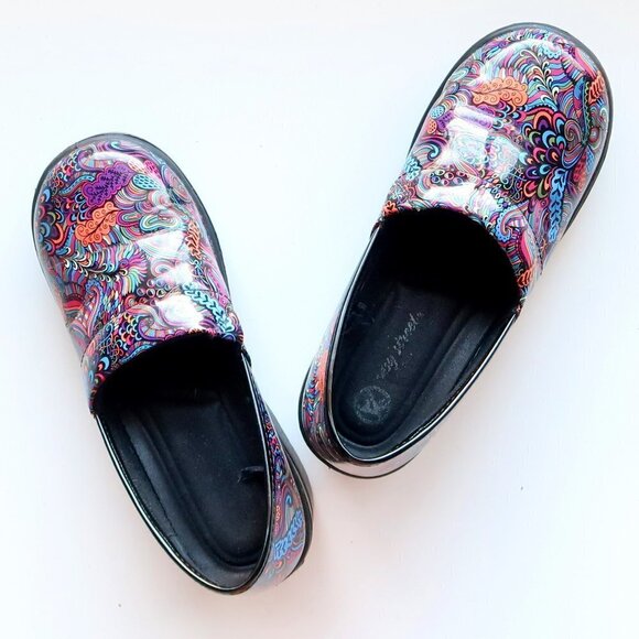 Easy Street Laurie Multicolor Round Toe Clogs Slip-on Shoes Size 8.5 - Picture 15 of 16